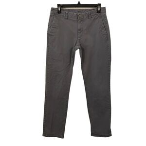 BONOBOS | Men’s Gray Tailored Straight Leg Pants Size 30x30